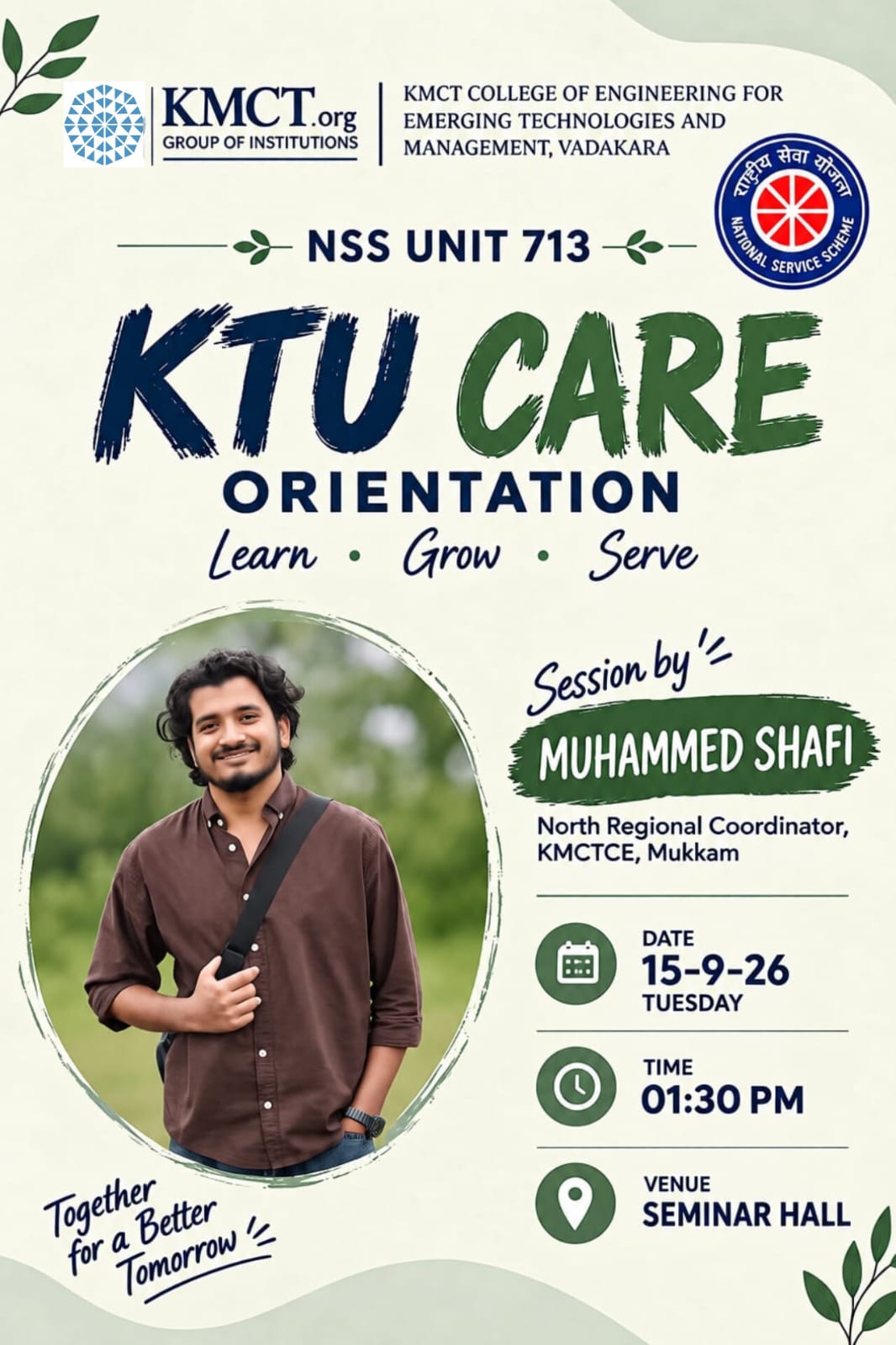 KTU CARE - NSS ORIENTATION