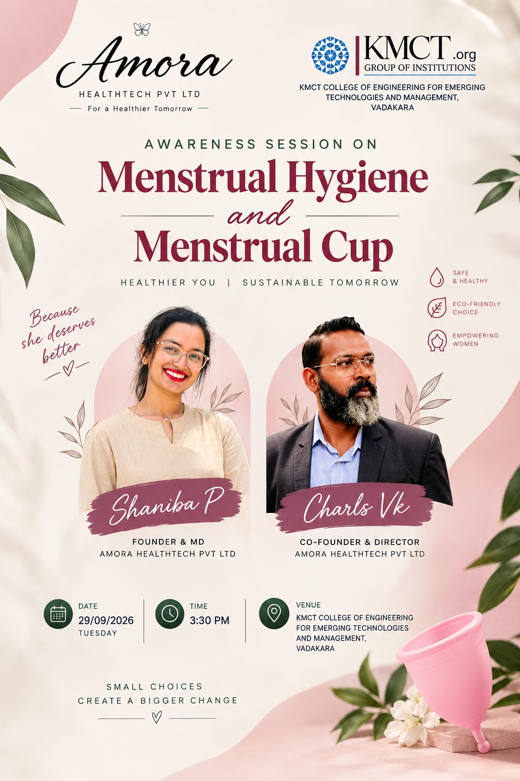 Awareness Session on Menstrual Hygiene and Menstrual Cups